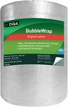 DQA Air Bubble Wrap Packing Roll For Safety, Multipurpose Packing Material 1 Meter Wide (10M 30GSM)