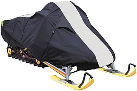 600D Snowmobile Travel and Storage Cover Compatible for 1999-2003 Model Year Polaris INDY 700 RMK Sleds. Slush and Mud Protection