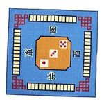 ibasenice 1pc mahjong tablecloth mahjong game tile games table mat Table Game Cover Board Games Mat Mahjong Mats mahjong table cloth felt mahjong mat felt desk pad playing cards rubber Mute