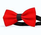 RR Design Dog Bow Tie/Dog Bow-tie/Dog Gift with Collar or Head Gear (Adjustable)-Large