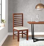 APRODZ Solid Wood Orlando Dining Chairs for Living Room | Set of 2 Wooden Chair