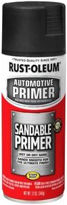 Rust-Oleum 249418 Automotive Sandable Primer Spray Paint, 12 Ounce, Black, 12 Fl Oz