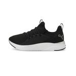 PUMA Womens Softride Sophia 2 Cross Trainer, Puma Black-puma Silver-puma White, 8.5