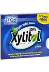 Epic Dental 100% Xylitol Sweetened Gum, Peppermint, 12 Count