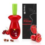 Xander’s Kitchen Cherry Pitter – Manual Cherry Pitter Tool – Handheld Cherry Stoner for Easy Pit or Core Removal – Cherry and Olive Stoner for Kitchen – Durable Plastic Olive Pitter