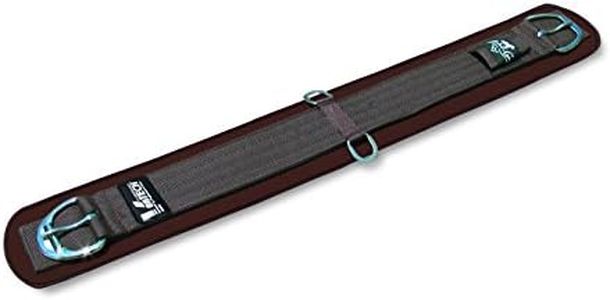 Professional's Choice Equine SMX Ventech Western Cinch (Size 32-Inch, Chocolate Brown)