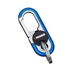 FAVHOME 1 Pc Zinc Alloy Heavy Duty Buckle Keychain For Keys Car and Bikes Suitable For Men and Women Boys and Girls - Multi Color May Be Shipped