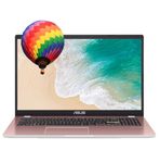 Asus ASUS Vivobook Go 15.6'' FHD Laptop, 4-core Intel Pentium N6000(up to 3.3 GHz), 4GB RAM, 128GB eMMC, Win 11, Office 365 1-Yr, Long Battery Life +GM Accessories, Pink