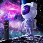 ENOKIK Astronaut Space Projector, 360° Adjustable Galaxy Star Projector Night Light with Timer & Remote Control, Bedroom and Ceiling Projector, Best Gifts for Christmas, Birthdays, Valentine's Day