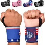 WYOX 18" Wrist Wraps for Lifting | Thumb Loop Wrist Wraps for Powerlifting, Bench Press & Weightlifting | Wrist Support Braces for Men & Women | Gym Workout Bands for Stability & Muscle Protection