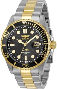 Invicta Men's Pro Diver Quartz Watch with Stainless Steel Strap, Two Tone, 22 (Model: 30023)