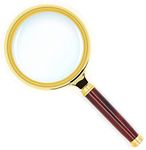 SCHMIDT 10x Magnifying Glass Handheld Magnifier for Reading Magnifying Glasses, with Removable Wooden Handle and Metal Frame for Book and Newspaper Reading, Insect and Hobby Observation,Map (60MM)