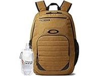 Oakley Men's 25L Enduro 4.0 25L Beige Backpack for Hiking Backpacking Camping + BUNDLE with Designer iWear Water Bottle with Carabiner