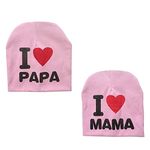 El Regalo Kid's Cotton Cap (Earheadband_Pink, White_1- 4 Years)