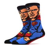 EZB Superhero Character Crew Socks | Gift Idea for Men | Size 6-11 | Superman