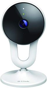 D-Link DCS-8300LHV2 mydlink Full HD Wi-Fi Camera (Night Vision Function, Person Detection, Motion and Noise Detection, 2-Way Audio, Free Cloud/SD Recording, WPA3, ONVIF, Alexa, Google Assistant)