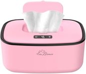 Avec Maman Baby Wipe Warmer Dispenser S1 - Adjustable Digital Temperature Control - Wipe Warmer and Baby Wet Wipes Dispenser - Baby Wipes Warmer - Pink