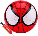 ATHLECTI Soccer Ball Size 3 Kids Spiderman