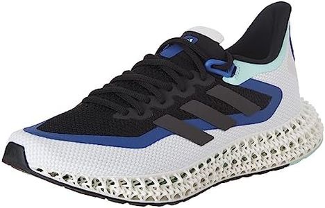 adidas 4DFWD 2 Running Shoes Men's, Core Black/Night Metallic/Lucid Blue, 11 US