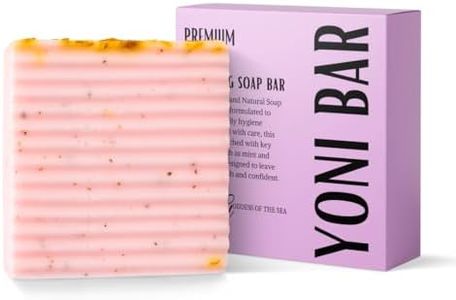 Goddess Of The Sea Beauty Bar Premium Yoni Bar – pH Balance Feminine Wash – Natural Ingredients Feminine Care Daily Oil Great for Razor Bumps, Dryness, BV, Odor – 3oz Yoni Bar