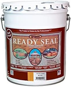 Ready Seal 512 5-Gallon Pail Natural Cedar Exterior Stain and Sealer for Wood