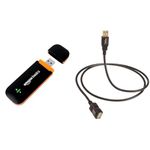 Amazon Basics 4G LTE WiFi USB Dongle Stick with All SIM Support | Plug & Play Data Card with up to 1