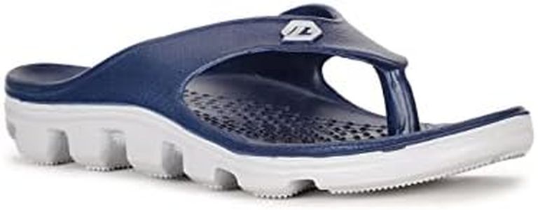 Bata NEYMAR Blue Casual Slipon Open Toe Thong Slipper For Men UK Size- 9