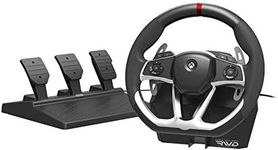 HORI Wired Force Feedback Racing Wheel DLX - Steering Wheel with vibration rumble and pedals - Xbox Series X - Xbox One (Xbox Series X/)