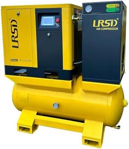 7.5HP 4-in-1 Combined Rotary Screw Air Compressor with Dryer & 230V/60Hz/3Phase/UL Stationary Industrial Rotary Air Compressor & 27CFM/125PSI Commercial Air industry Compressed System