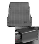 WeatherTech Cargo Liner Floor Mat + Bumper Protector Tailored Suitable for: Mercedes-Benz S-Class V222/W222 Sedan (Notes) 2013-19|Black CargoLiner