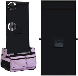Lettry Privacy Curtain for Dance Bag Suitcase, Portable Dancer Changing Curtain Without Rack, Backstage Privacy Changing Room for Dance Suitcase Rolling Dance Garment Bag Accessories