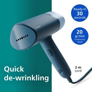 Philips 3000 Handheld Garment Steamer – Blue