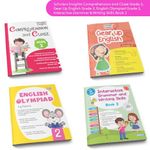 Grade 2 Ultimate English Combo Practice Workbooks Set of 4: Grammar, Writing Skills, Olympiad Prep, and Gear Up English| Ages 7-8 Years [Paperback] Scholars Insights