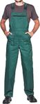 Work Bib and Brace Overalls, Overalls Men, Bib and Brace Dungarees Mens, Made in EU, Mazalat Protective Coverall, S -3XL Size - Made in EU - Work Trousers for Man, Lots of Colors, Green, XL