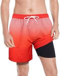 MILANKERR Men 5.5" Inseam Swimming 