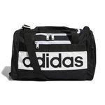 adidas Unisex Court Lite Duffel Bag, Black/White, ONE Size