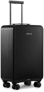 TUPLUS Aluminum Suitcase Hard Shell Luggage Hold Check in Travel Case with 4 Spinner Wheels, Quick Series