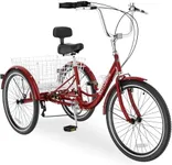 MOONCOOL Adult Tricycles 3 Wheel 7 