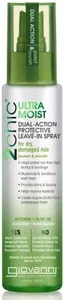 GIOVANNI 2chic Ultra-Moist Dual Action Protective Leave-In Spray, 4 oz. - Protects from Heat Styling Breakage, Avocado & Olive Oil, Aloe Vera, Shea Butter, Botanical Extracts, No Parabens, Color Safe