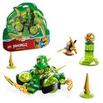 LEGO 71779 NINJAGO Lloyd's Dragon Power Spinjitzu Spin Set, Ninja Spinning Toy, Small Gift for Kids aged 6 Plus Years Old, with Collectible Lloyd Minifigure