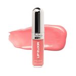 Sacheu Lip Elixir Nourishing Lip Glaze and Lip Tint Gloss. High-Shine Lip Gloss. Moisturizing Lip Gloss Enriched with Lip Oils For Hydrating Smooth Finish, Cruelty-Free (Sheer Pink)