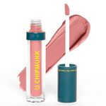 Chipmunk Liquid Matte Lipstick, 4.5 ml | Stressless Nude | Transfer-Proof, Smudge-Proof & Non-Drying | Long-Lasting | Pure Natural Actives | Vegan & Non-Toxic | Korean Lipsticks For Women & Girls