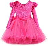 Flofallzique Girls Tulle Dresses Lo