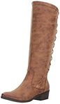 BareTraps Women's Bt Gardyna Riding Boot, Whiskey, 6 US/6 M US