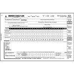 Canadian Driver's Daily Log Book 10-pk. with Detailed Driver Vehicle Inspection Report & Daily Recap - Book Format, 2-Ply with Carbon, 8.5" x 5.5" - 31 Sets of Forms Per Book - J. J. Keller