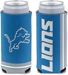 WinCraft NFL Detroit Lions Slim Can Cooler, Team Colors, One Size