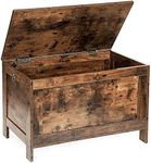 HOOBRO Toy Box, Retro Wooden Look S