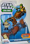 Star Wars Jedi Force Playschool Heroes Speeder Bike With Luke Skywalker Figure