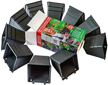 Wallgarden Modular Multi-Hang Vertical Garden Kit 10 Pack 20x20x25cm modules Australian Made Easy Installation Low Cost Recycled BPA Free