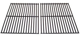 Music City Metals 52802 Porcelain Steel Wire Cooking Grid Replacement for Select Gas Grill Models by Arkla, BBQ Grillware and Others, Set of 2